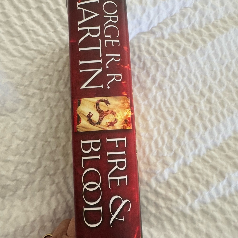 Fire and Blood Hardcover Book - Picture 5 of 5